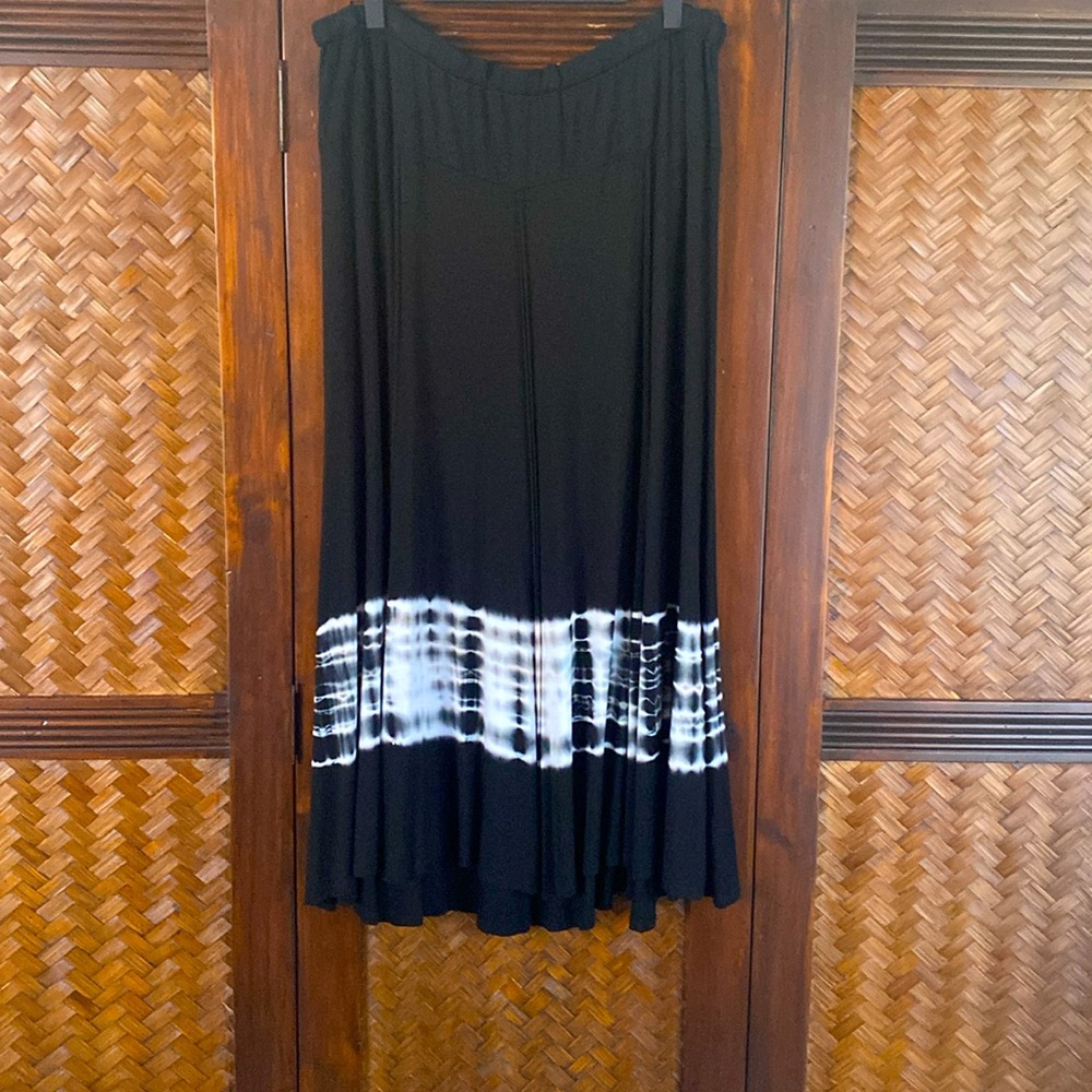 KAREN KANE - TIE DYE COTTON FULL SKIRT 3X